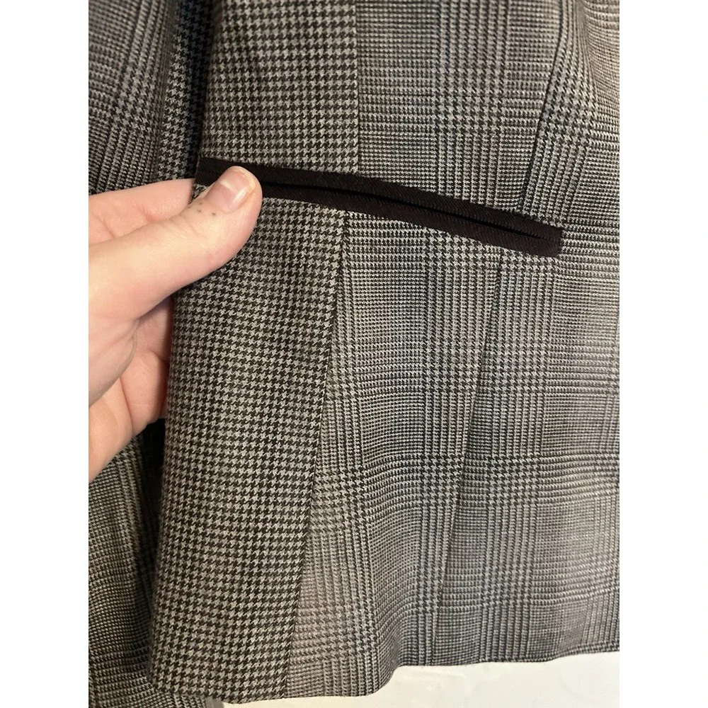 Laurèl Escada Wool Tweed Blazer 8 Preppy Old‎ Money Equestrian Designer Academia